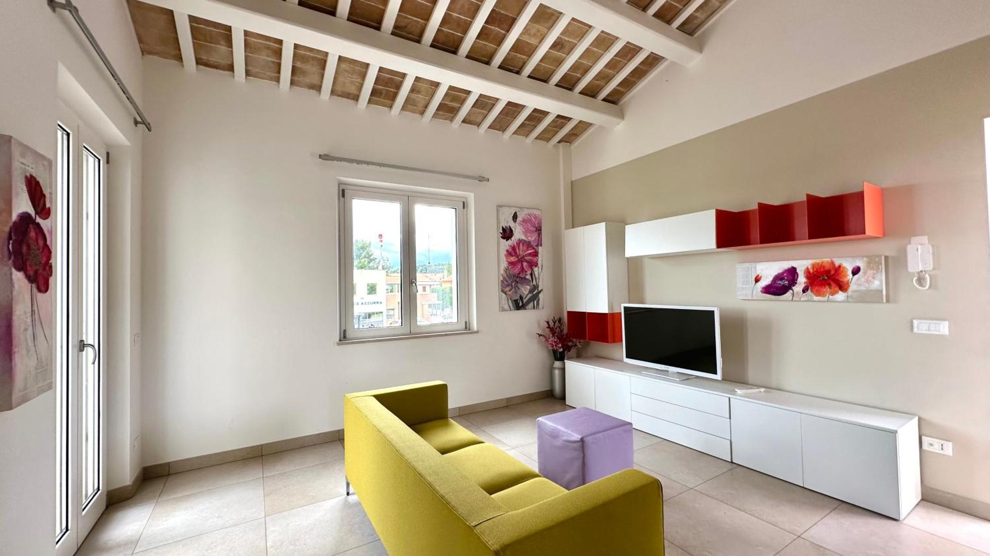 S023 - Sirolo, Magnifico Trilocale Design Con Terrazzo Appartement Buitenkant foto